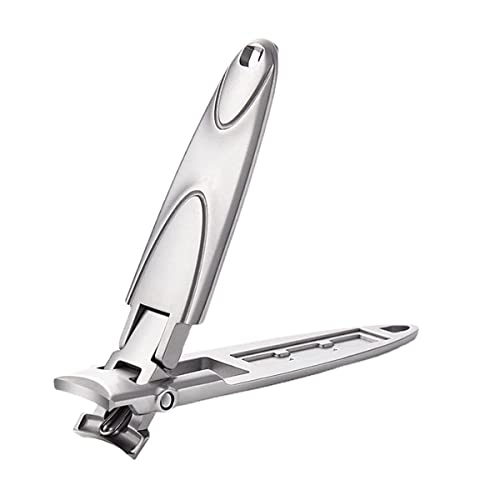 MAYCREATE Nail Cutter For Men, Nail Clippers Wide Jaw Opening Stainless Steel Foldable Nail Trimmer Anti Splash Toenail Clippers Travel Portable Pedicure Manicure Kit MAYCREATE Nail Cutter For Men, Nail Clippers Wide Jaw Opening Stainless Steel Foldable Nail Trimmer Anti Splash Toenail Clippers Travel Portable Pedicure Manicure Kit